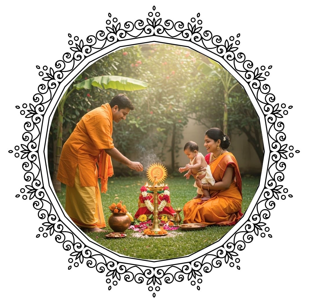 Nishkramana (First outing Ceremony)